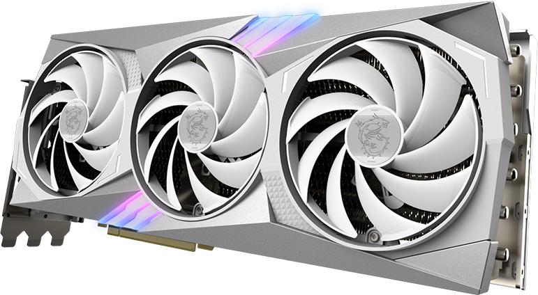 MSI RTX 4070 Ti Gaming X Trio White 12G GDRR6X NVIDIA GeForce - Image 3