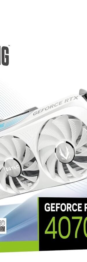 ZOTAC 16GB GAMING GeForce RTX 4070 Ti SUPER Trinity OC White Edition VGA Graphic Card | Part # ZT-D40730Q-10P