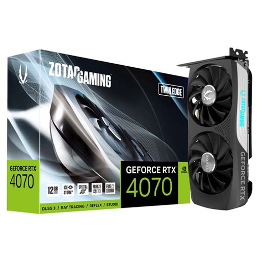 Zotac Gaming GeForce RTX 4070 Super Twin Edge 12GB Graphics Card GDDR6X