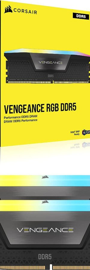Corsair Vengeance RGB 32GB (2 x 16GB) DDR5 Desktop Ram 7200 With RGB