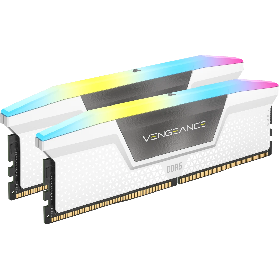 Corsair Vengeance RGB 32GB (2x16GB) DDR5 5200MHz CL40 Memory Kit - White - Image 2