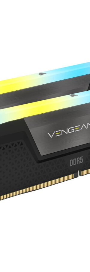 CORSAIR VENGEANCE RGB DDR5 RAM 32 GB (2x16 GB) 7000MHz CL34 - Black
