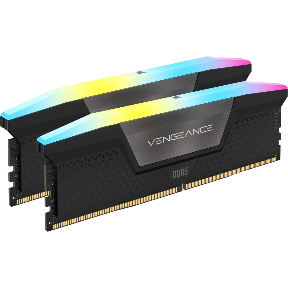 CORSAIR VENGEANCE RGB DDR5 RAM 32 GB (2x16 GB) 7000MHz CL34 - Black - Image 2