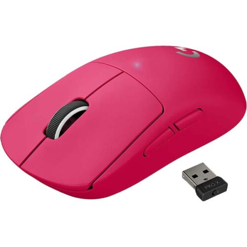 Logitech G Pro X Superlight 2 LIGHTSPEED Wireless Gaming Mouse, Pink