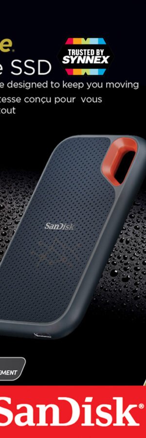 SanDisk 1TB Extreme Portable SSD V2, 1050MB/s