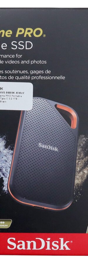 SanDisk 2TB Extreme Pro Portable SSD V2, 2000MB/s