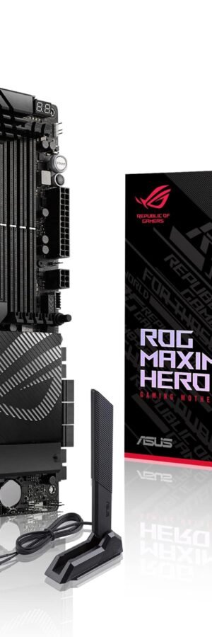 ASUS ROG Maximus Z790 Hero BTF ATX Intel Motherboard, DDR5, WiFi 7 & Bluetooth v5.4 , Black
